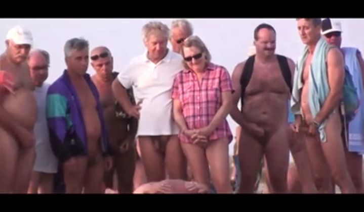 Group Sex - Nude Beach Lewd Couples Public Exhiibitions 240p