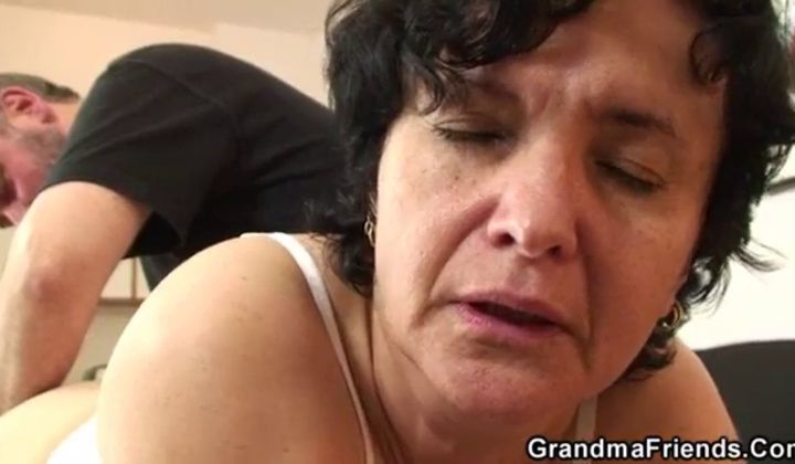 Mature - Naughty Amateur Czech Grandmother Banged